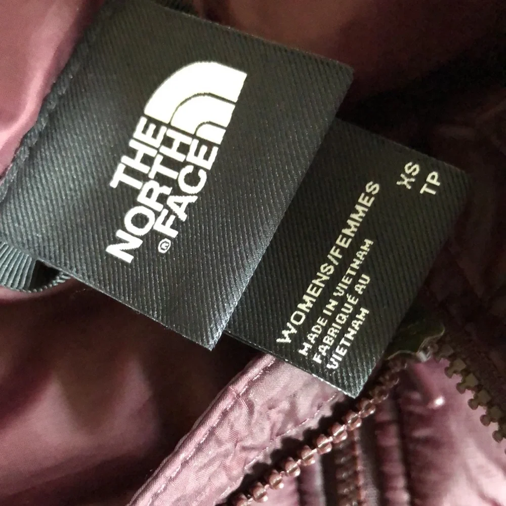 The North Face Thermoball Eco Jacket 2.0 Burgundy Purple XS - Picture 9 of 11
